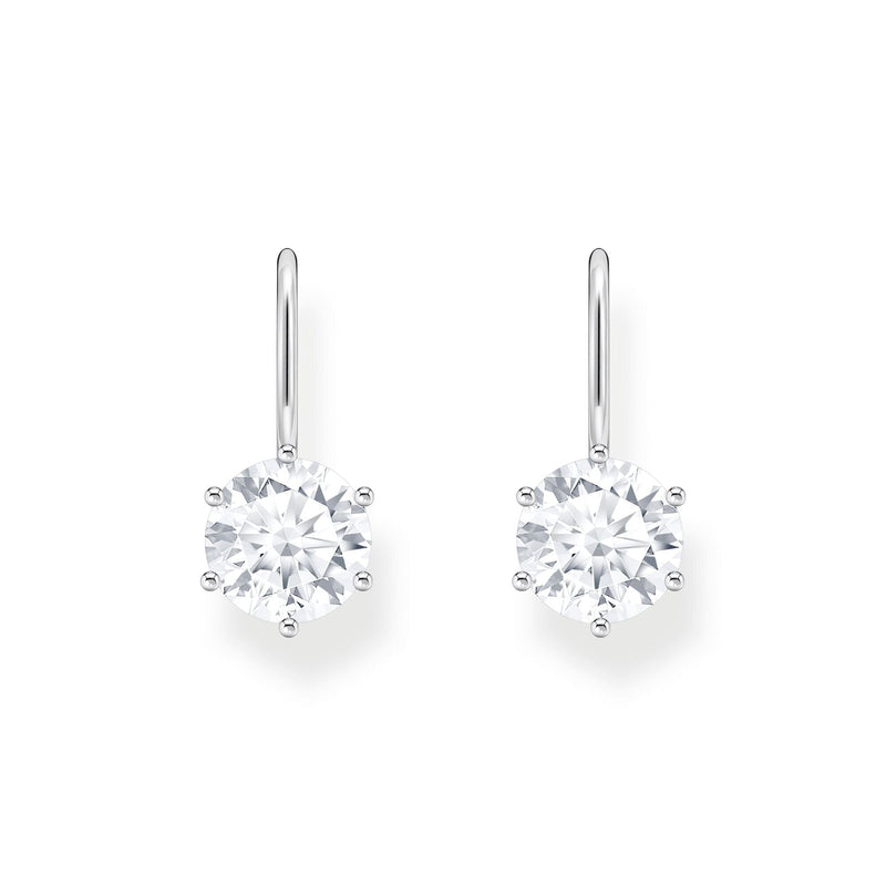 THOMAS SABO Earrings with white zirconia - silver Earrings Thomas Sabo 
