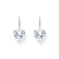 THOMAS SABO Earrings with white heart-shaped zirconia Earrings Thomas Sabo 
