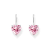 THOMAS SABO Earrings with pink heart-shaped zirconia Earrings Thomas Sabo 