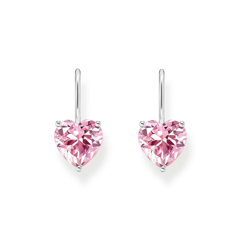 THOMAS SABO Earrings with pink heart-shaped zirconia Earrings Thomas Sabo 