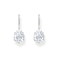 THOMAS SABO Earrings with white drop-shaped zirconia - silver Earrings Thomas Sabo 
