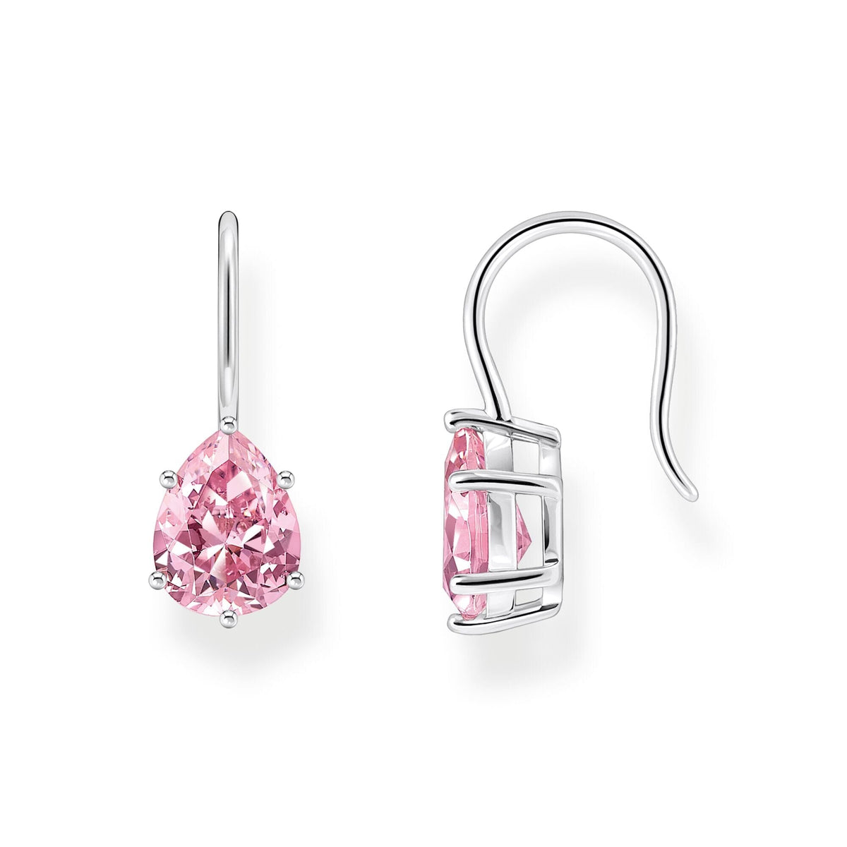 THOMAS SABO Earrings with pink drop-shaped zirconia Earrings Thomas Sabo 
