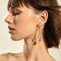 Ania Haie Two Tone Hoop Earrings Earrings Ania Haie 