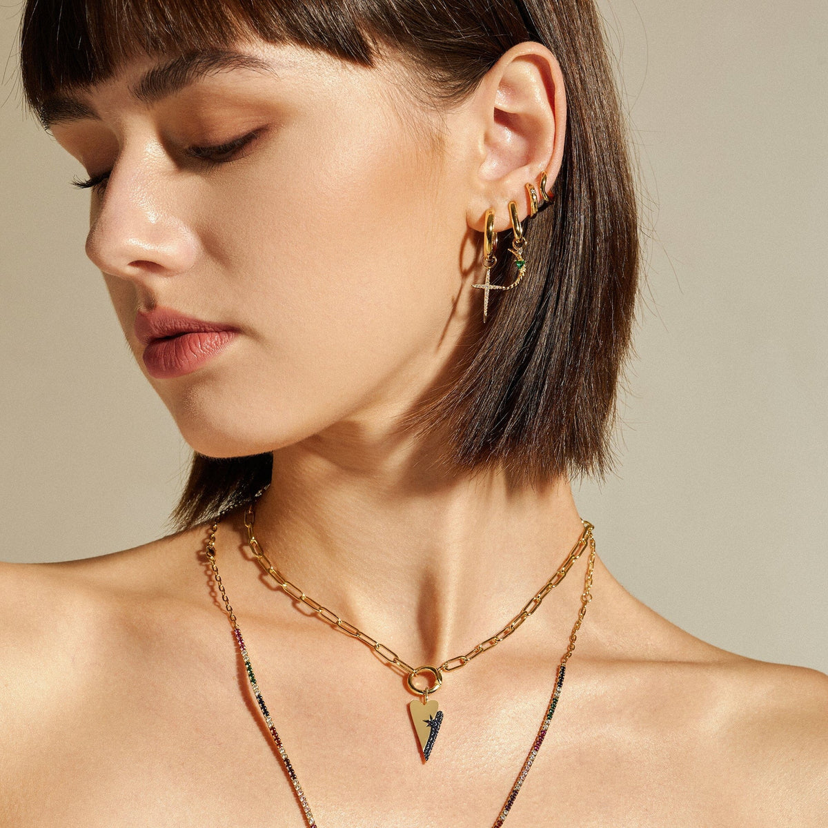 Ania Haie Gold Moon Earring Charm Charm Ania Haie 