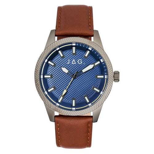 JAG Belmont Blue and Tan Watch J2684 Watches JAG 