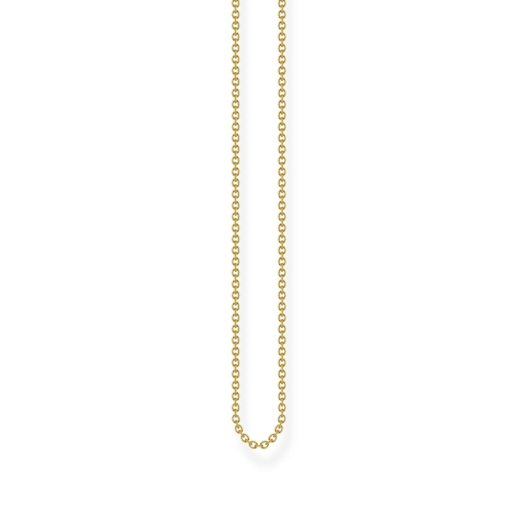 THOMAS SABO Anchor Chain Gold Necklaces Thomas Sabo 