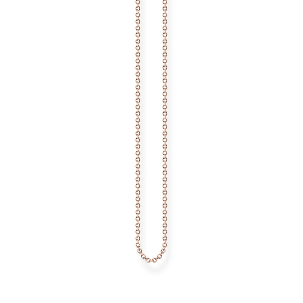 THOMAS SABO Rose Gold Anchor Chain Necklaces Thomas Sabo 