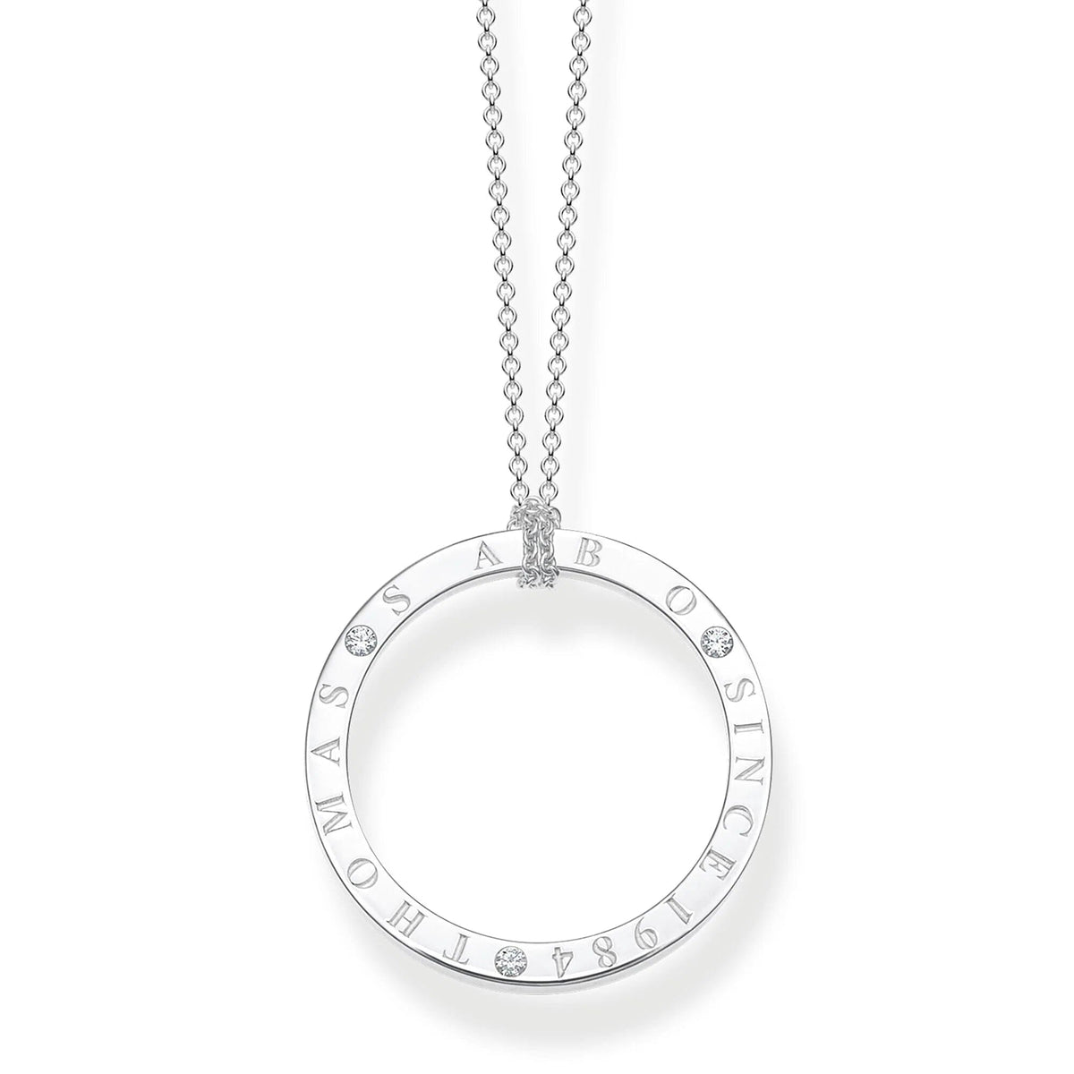 THOMAS SABO Sparkling Circles TS 1984 Necklace Necklaces Thomas Sabo 