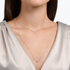 Thomas Sabo Necklace with hearts and white stones silver Necklaces Thomas Sabo 