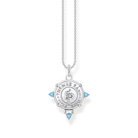 THOMAS SABO Abalone Coin Necklace Necklaces Thomas Sabo 