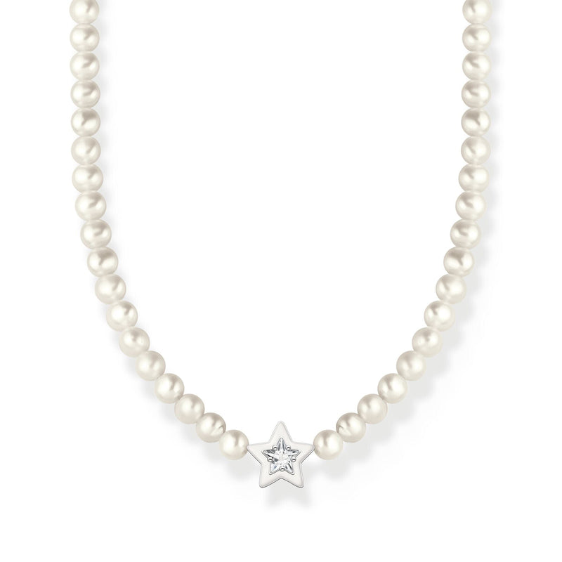 THOMAS SABO Star Necklaces with Freshwater Pearls Choker THOMAS SABO Charmista 