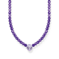 THOMAS SABO Alien Necklaces with Imitation Amethyst Beads Choker THOMAS SABO Charmista 