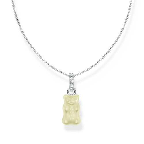 THOMAS SABO Necklace with white goldbears pendant and zirconia Necklaces THOMAS SABO 