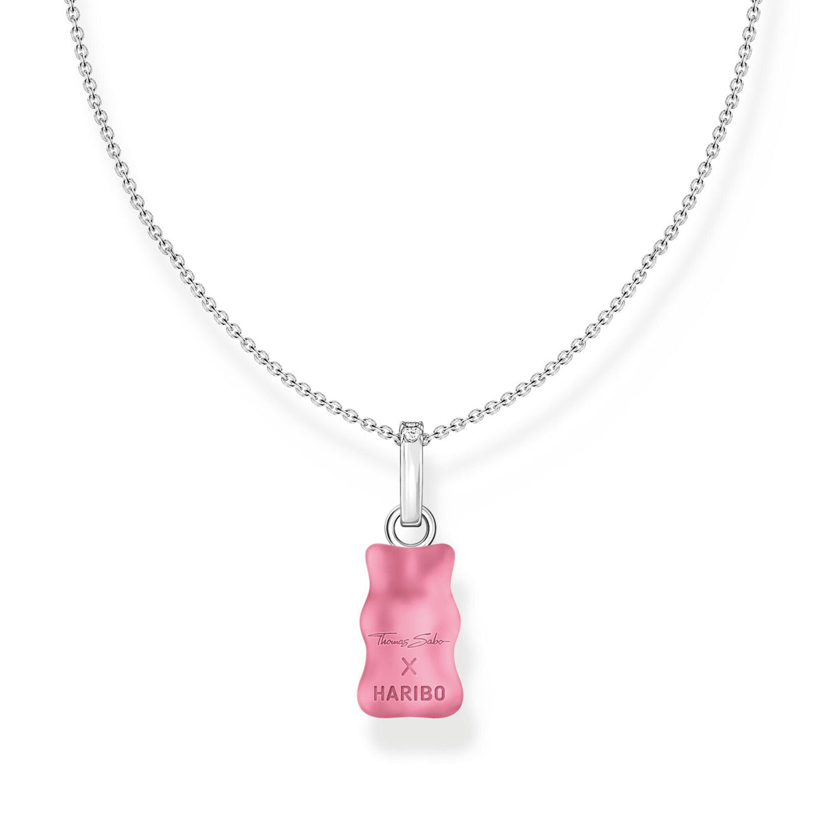 THOMAS SABO Necklace with pink Goldbears pendant and zirconia Necklaces THOMAS SABO 