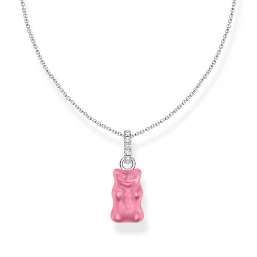 THOMAS SABO Necklace with pink Goldbears pendant and zirconia Necklaces THOMAS SABO 