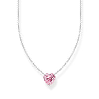 THOMAS SABO Necklace with pink heart-shaped pendant Necklaces Thomas Sabo 