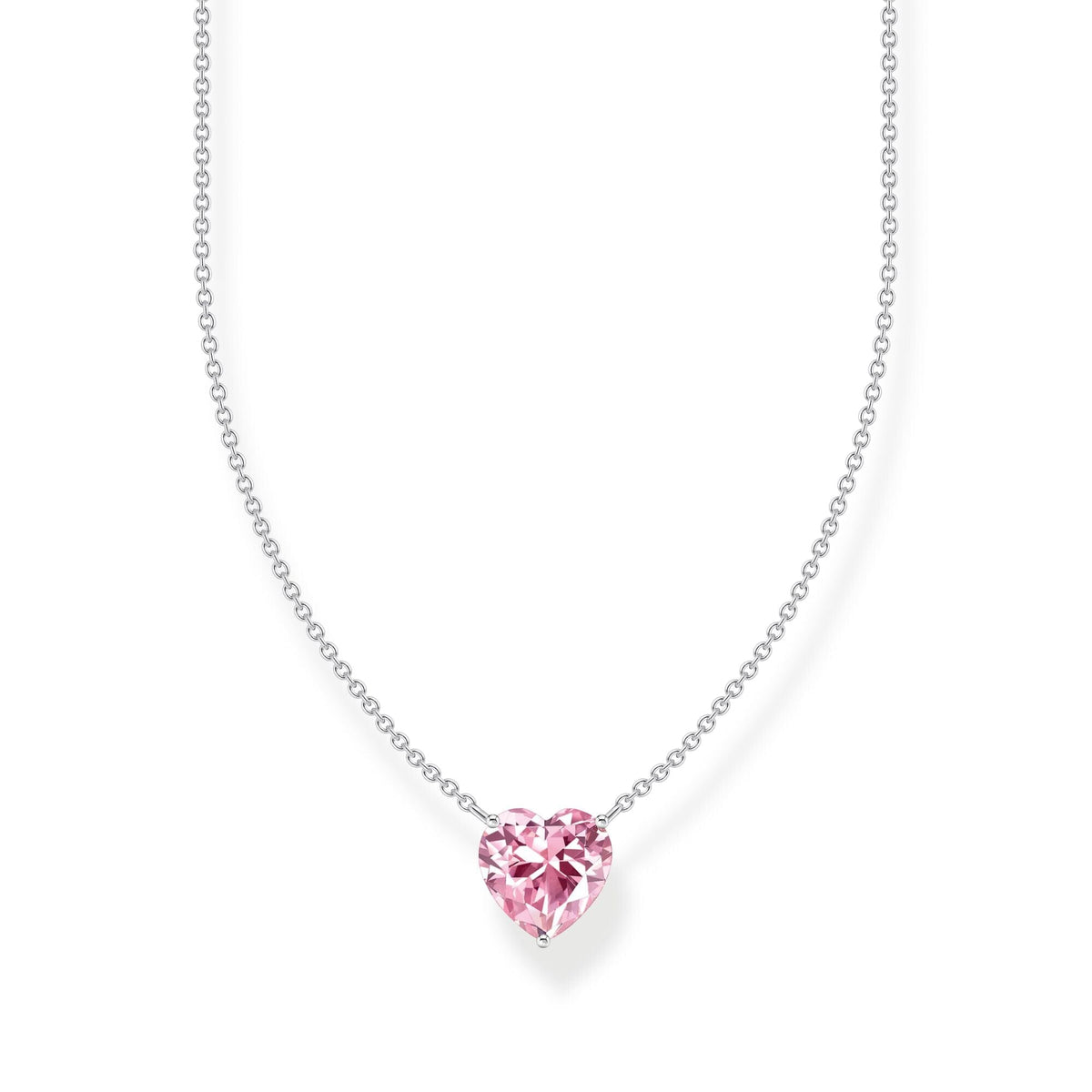 THOMAS SABO Necklace with pink heart-shaped pendant Necklaces Thomas Sabo 