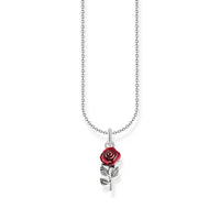 THOMAS SABO Necklace with red rose pendant Necklaces Thomas Sabo 
