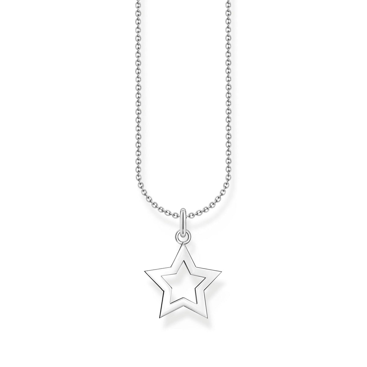THOMAS SABO Necklace with star pendant - silver Necklaces Thomas Sabo 