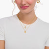 THOMAS SABO Cross pendant necklace with white zirconia Necklaces Thomas Sabo 