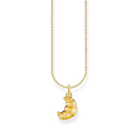 THOMAS SABO Necklace with croissant pendant - gold Necklaces Thomas Sabo 