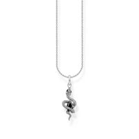 THOMAS SABO Romance Necklace with snake pendant silver Necklaces Thomas Sabo 
