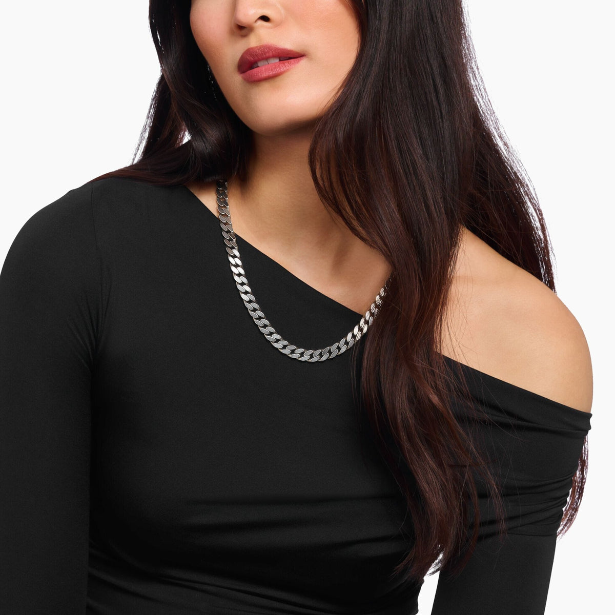 THOMAS SABO Silver armoured chain Necklaces Thomas Sabo 