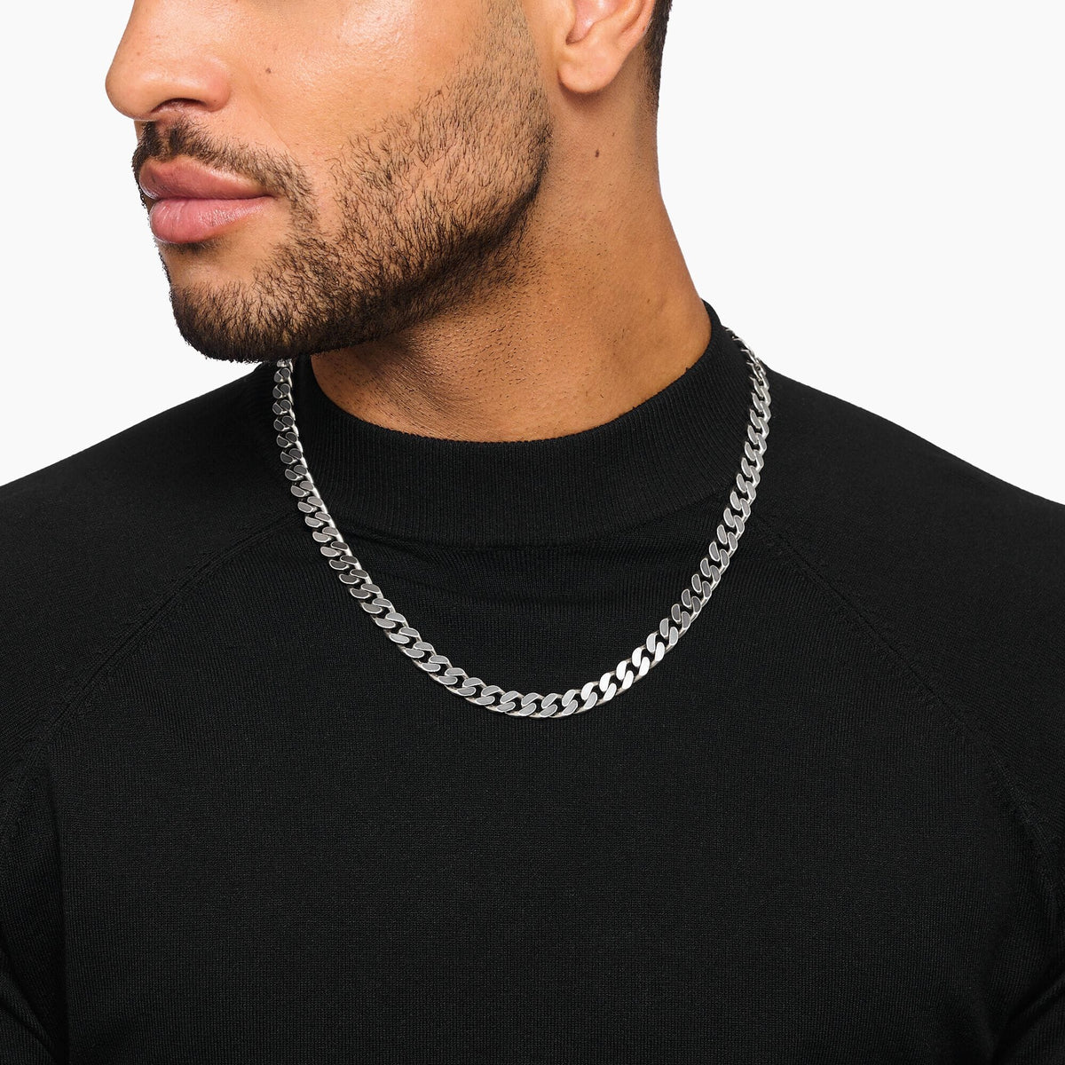 THOMAS SABO Silver armoured chain Necklaces Thomas Sabo 