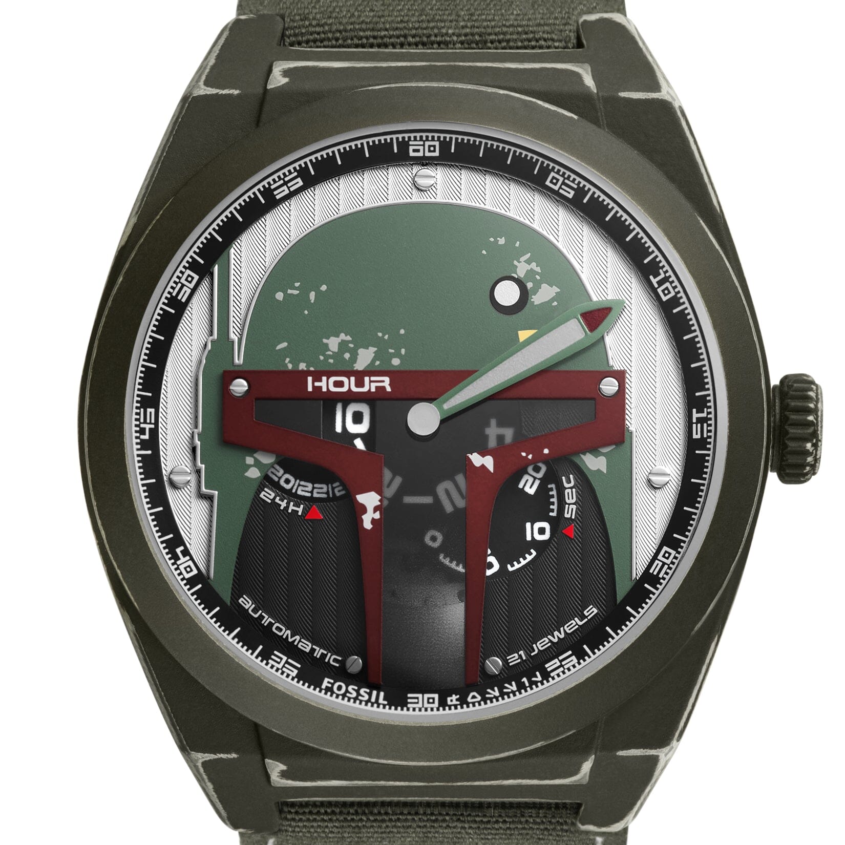 【新品未開封・送料無料】 Fossil Limited Edition Star Wars Boba Fett Automatic Ventile ボバ・フェット