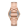 Michael Kors Slim Runway Three-Hand Rose Gold-Tone Stainless Steel Watch MK4733 Watches Michael Kors 