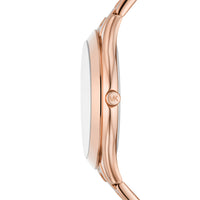 Michael Kors Slim Runway Three-Hand Rose Gold-Tone Stainless Steel Watch MK4733 Watches Michael Kors 
