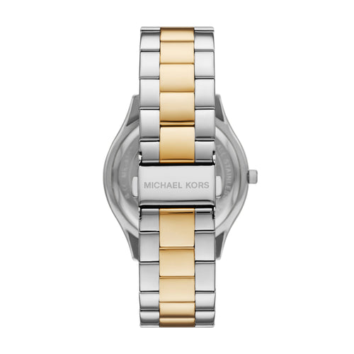Michael Kors Slim Runway Three-Hand Two-Tone Stainless Steel Watch MK4735 Watches Michael Kors 