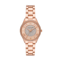 Michael Kors Lauryn Three-Hand Rose Gold-Tone Stainless Steel Watch MK4736 Watches Michael Kors 