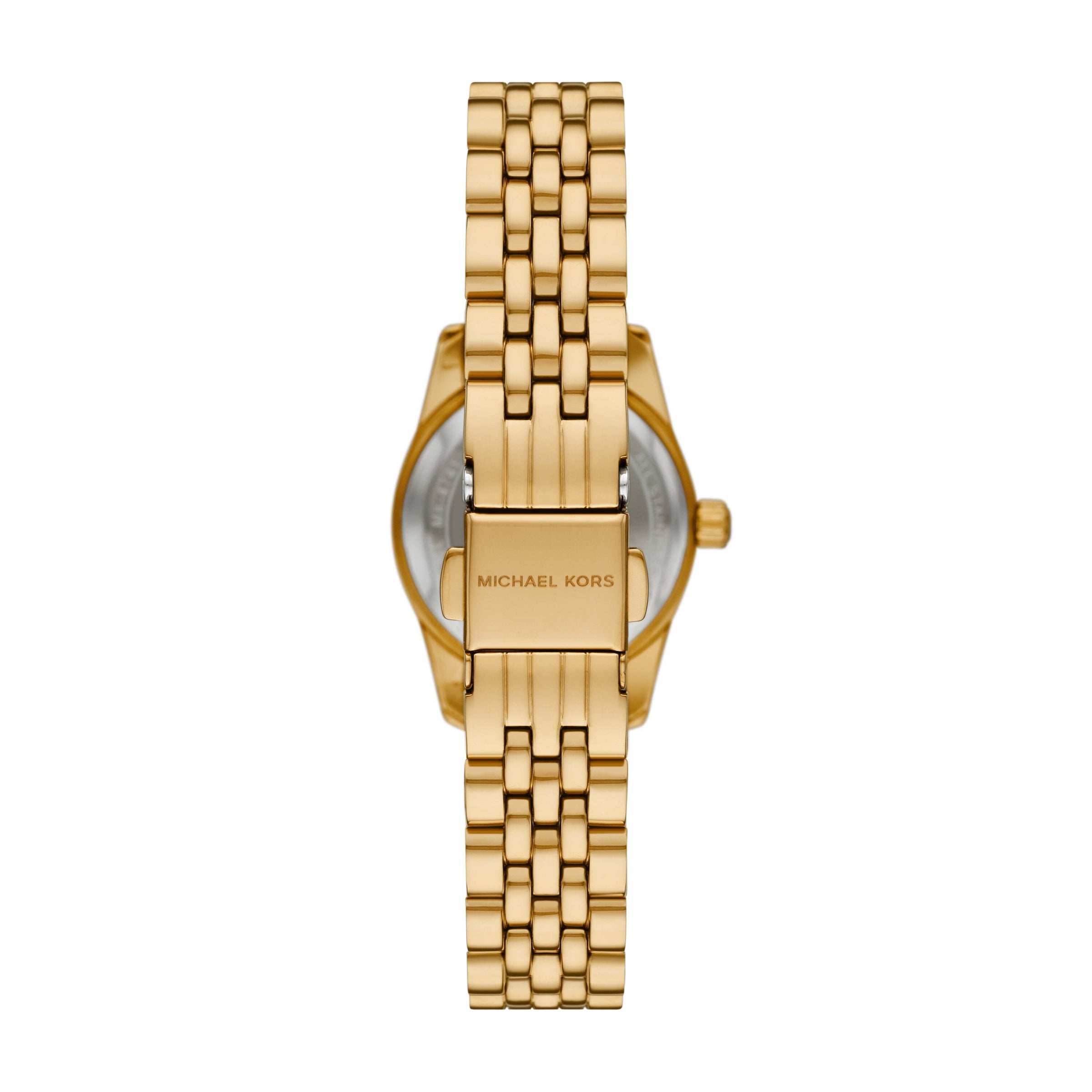 Michael Kors Lexington Three Hand Gold Tone Stainless Steel Watch MK4741 Watches Michael Kors 