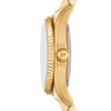 Michael Kors Lexington Three Hand Gold Tone Stainless Steel Watch MK4741 Watches Michael Kors 
