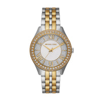 Michael Kors Harlowe Three-Hand Two-Tone Stainless Steel Watch MK4811 Watches Michael Kors 