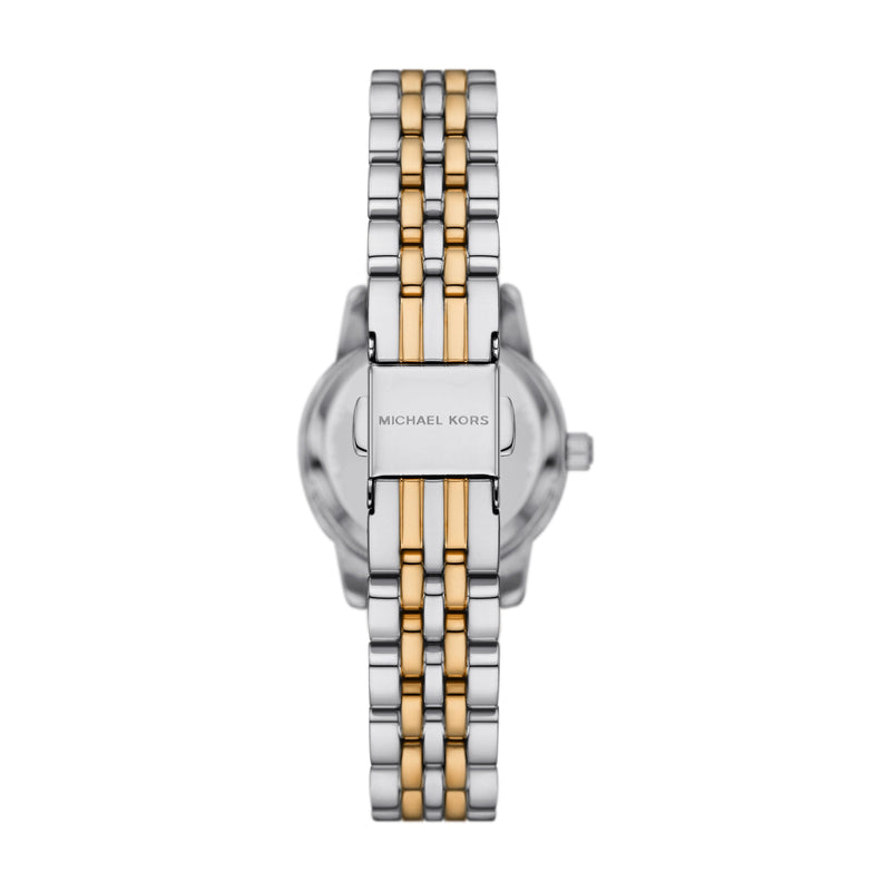 Michael Kors Lexington Three-Hand Two-Tone Stainless Steel Watch and Bracelets Gift Set MK4815SET Watches Michael Kors 
