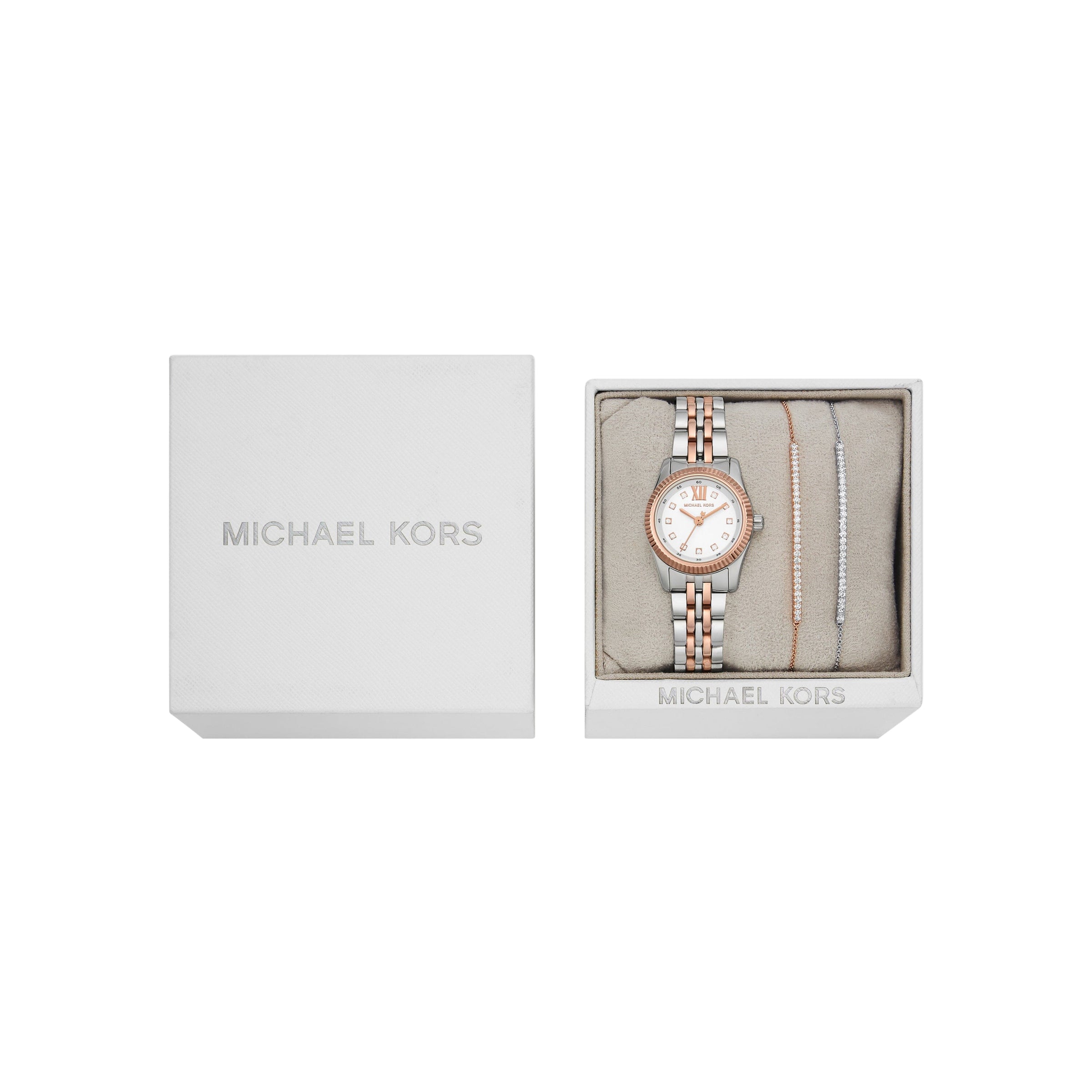 Mini Pyper Michael Kors Watch With Bracelet Set Michael Kors