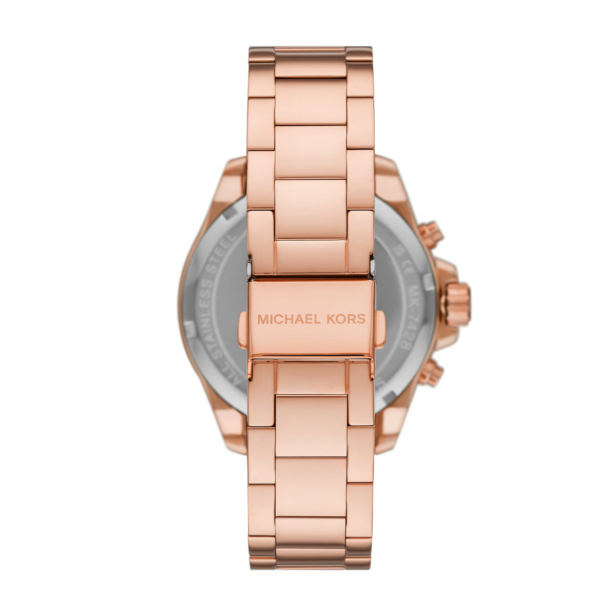 Michael Kors Wren Chronograph Rose Gold-Tone Stainless Steel Watch MK7430 Watches Michael Kors 