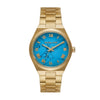 Michael Kors Lennox Three-Hand Gold-Tone Stainless Steel Watch MK7460 Watches Michael Kors 