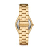 Michael Kors Lennox Three-Hand Gold-Tone Stainless Steel Watch MK7460 Watches Michael Kors 