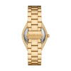 Michael Kors Lennox Three-Hand Gold-Tone Stainless Steel Watch MK7460 Watches Michael Kors 