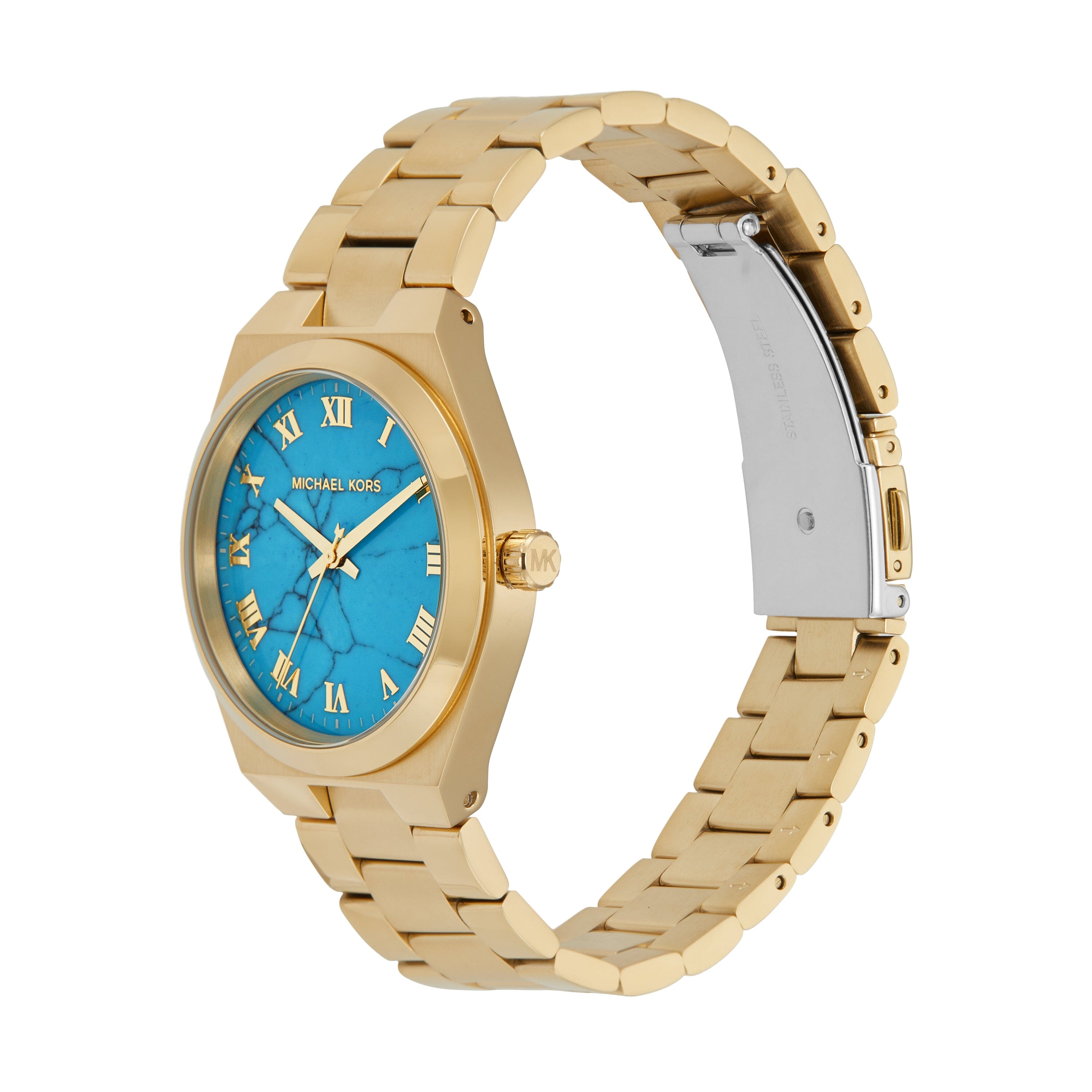 マイケルコース　Watch Lennox MK7460 レディース ゴールド Michael Kors Lennox Three-Hand Gold-Tone Stainless Steel Watch
