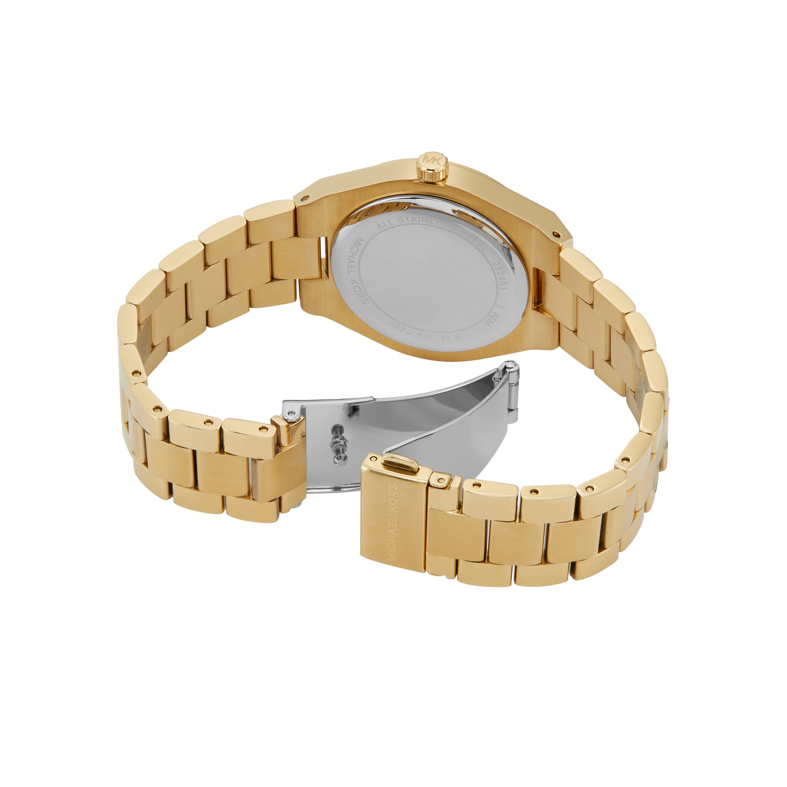マイケルコース　Watch Lennox MK7460 レディース ゴールド Michael Kors Lennox Three-Hand Gold-Tone Stainless Steel Watch