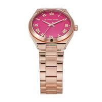 Michael Kors Lennox Three-Hand Rose Gold-Tone Stainless Steel Watch MK7462 Watches Michael Kors 