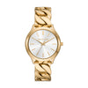 Michael Kors Runway Three-Hand Gold-Tone Stainless Steel Watch MK7472 Watches Michael Kors 