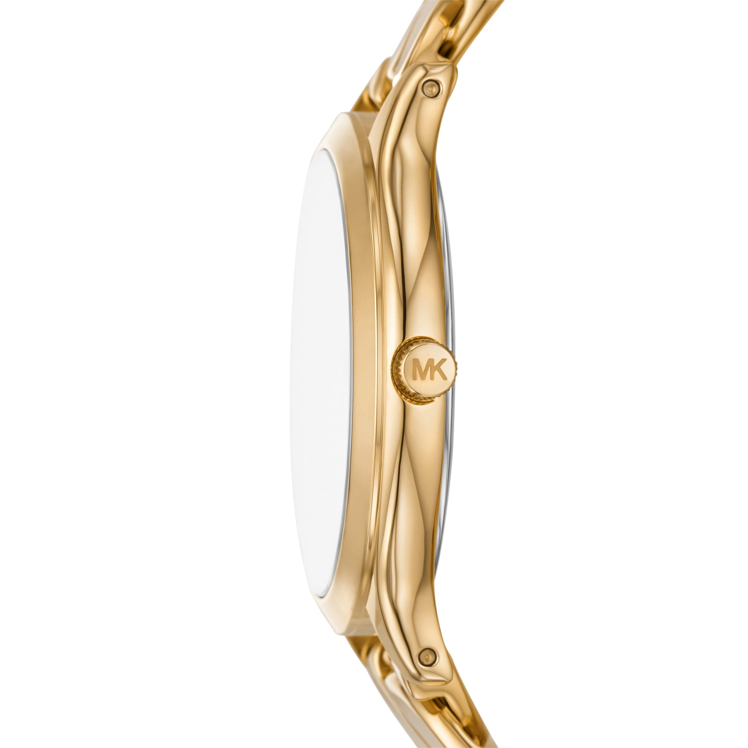 Michael Kors Runway Three-Hand Gold-Tone Stainless Steel Watch MK7472 Watches Michael Kors 