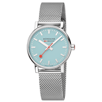 Mondaine Official Swiss Railways Evo2 35mm Dusk Blue Watch Watches Mondaine 