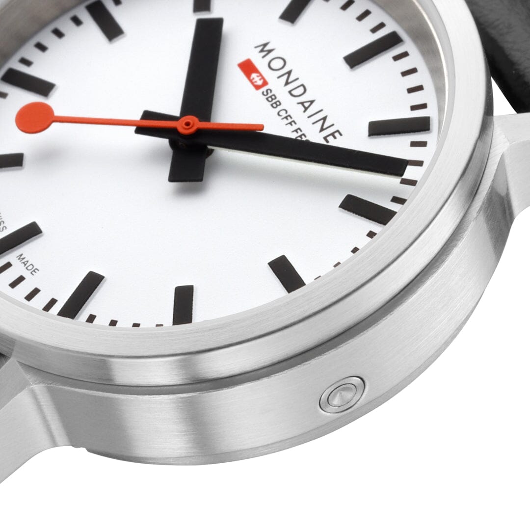 Mondaine Official Swiss Railways Stop2Go Automatic BackLight 34mm Watch Watches Mondaine 