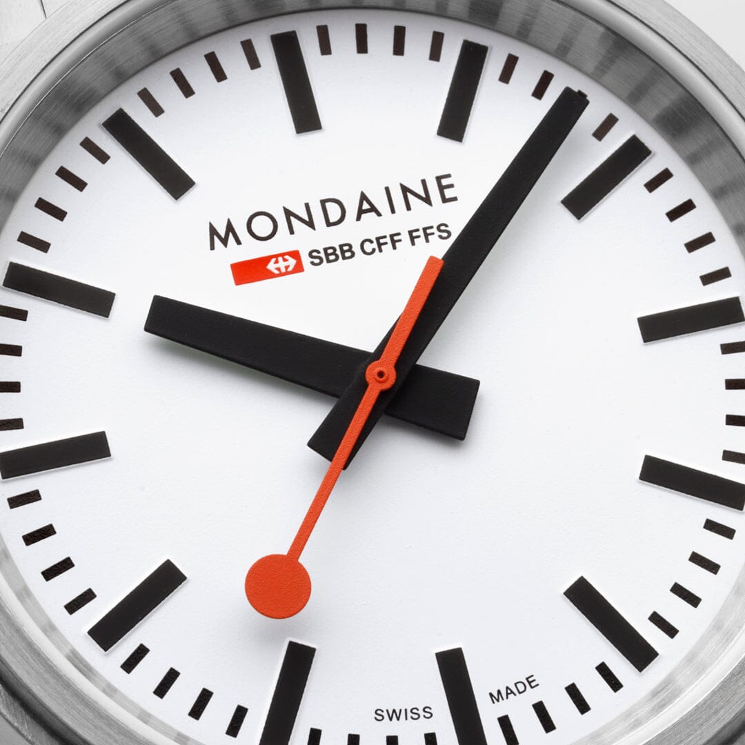 Mondaine Official Swiss Railways Stop2Go Automatic BackLight 41mm Watch Watches Mondaine 